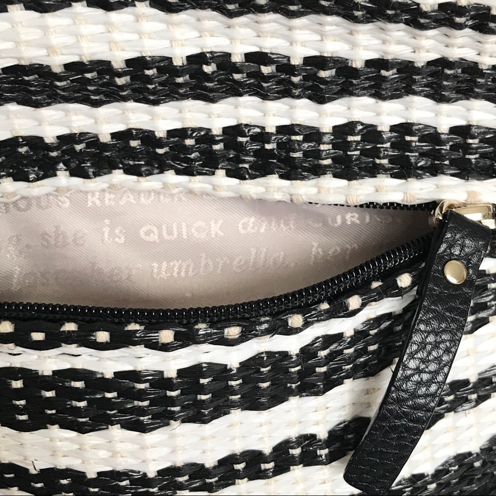 kate spade Cobble Hill Mylie bag in black & white - Picture 6 of 8